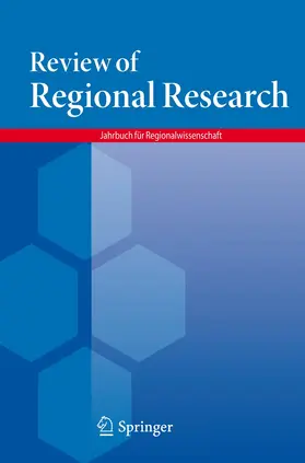 Editors-in-Chief: Th. Brenner / G. Hirte |  Review of Regional Research | Zeitschrift |  Sack Fachmedien