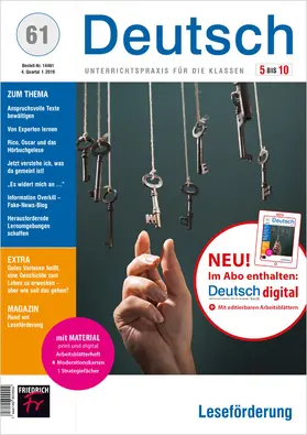 Deutsch 5-10 | Friedrich Verlag | Zeitschrift | sack.de