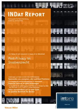InDat-Report | Verlag INDat | Zeitschrift | sack.de
