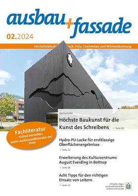 ausbau+fassade | C. Maurer Fachmedien | Zeitschrift | sack.de