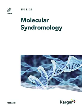 Molecular Syndromology | S. Karger | Zeitschrift | sack.de