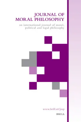  Journal of Moral Philosophy | Zeitschrift |  Sack Fachmedien