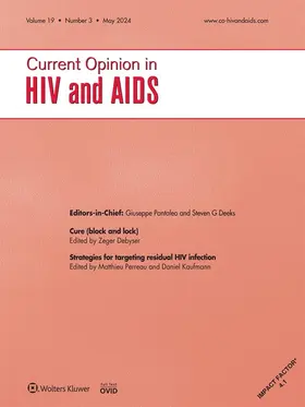  Current Opinion in HIV and AIDS | Zeitschrift |  Sack Fachmedien