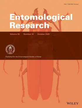  Entomological Research | Zeitschrift |  Sack Fachmedien