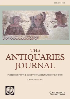  The Antiquaries Journal | Zeitschrift |  Sack Fachmedien