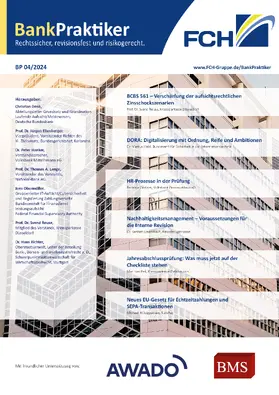  BankPraktiker | Zeitschrift |  Sack Fachmedien