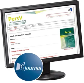 Die Personalvertretung - PersV | Erich Schmidt Verlag | Zeitschrift | sack.de