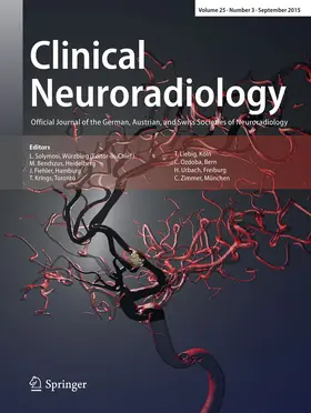 Editor-in-Chief: Laszlo Solymosi |  Clinical Neuroradiology | Zeitschrift |  Sack Fachmedien