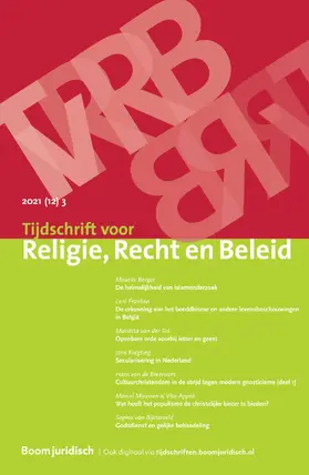  Tijdschrift voor Religie, Recht en Beleid | Zeitschrift |  Sack Fachmedien