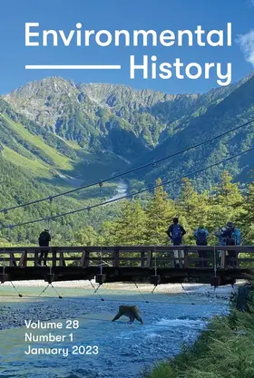 Environmental History | University of Chicago Press | Zeitschrift | www2.sack.de