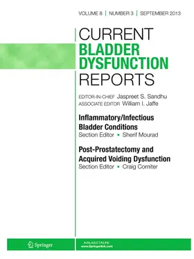  Current Bladder Dysfunction Reports | Zeitschrift |  Sack Fachmedien