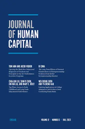  Journal of Human Capital | Zeitschrift |  Sack Fachmedien