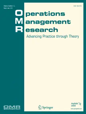  Operations Management Research | Zeitschrift |  Sack Fachmedien