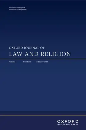  Oxford Journal of Law and Religion | Zeitschrift |  Sack Fachmedien