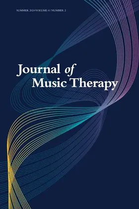  Journal of Music Therapy | Zeitschrift |  Sack Fachmedien