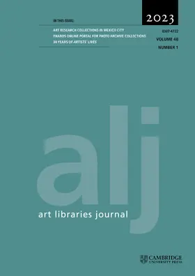 Art Libraries Journal | Cambridge University Press | Zeitschrift | sack.de