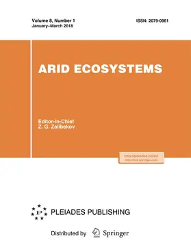 Arid Ecosystems | Pleiades Publishing | Zeitschrift | sack.de