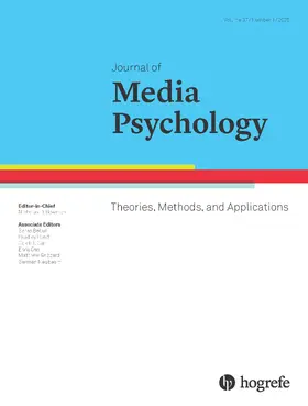  Journal of Media Psychology | Zeitschrift |  Sack Fachmedien