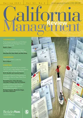  California Management Review | Zeitschrift |  Sack Fachmedien