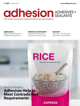  adhesion ADHESIVES + SEALANTS | Zeitschrift |  Sack Fachmedien