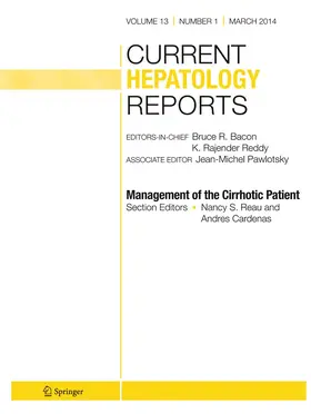  Current Hepatology Reports | Zeitschrift |  Sack Fachmedien