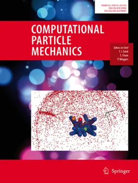 Computational Particle Mechanics | Elsevier | Zeitschrift | sack.de