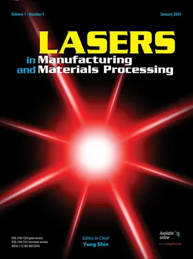 Lasers in Manufacturing and Materials Processing | Springer | Zeitschrift | sack.de