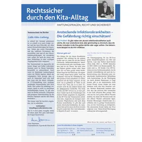  Rechtssicher durch den Kita-Alltag | Zeitschrift |  Sack Fachmedien