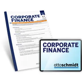 Aders, C. / Bassen, A. / Gschrei, M. J. u.a. |  CORPORATE FINANCE | Zeitschrift |  Sack Fachmedien