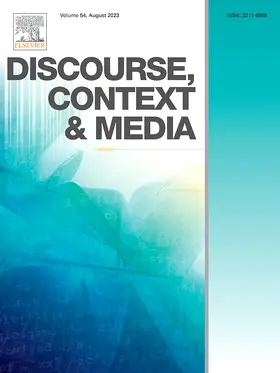 Editor: Richard Fitzgerald |  Discourse, Context & Media | Zeitschrift |  Sack Fachmedien