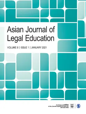  Asian Journal of Legal Education | Zeitschrift |  Sack Fachmedien