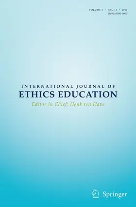 International Journal of Ethics Education | Springer | Zeitschrift | sack.de