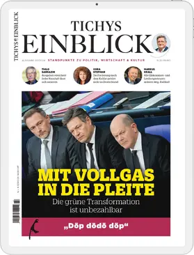 Tichys Einblick | Holderstock Media | Zeitschrift | sack.de