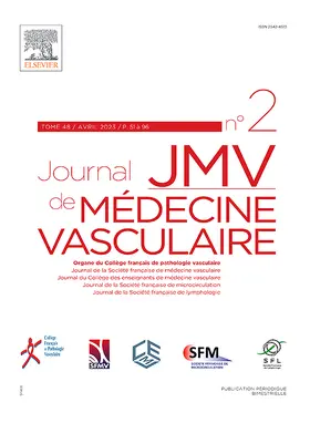  JMV - Journal de Medecine Vasculaire | Zeitschrift |  Sack Fachmedien