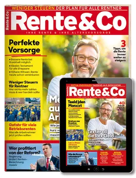 Rente & Co | Agentur2 Publishing | Zeitschrift | www2.sack.de