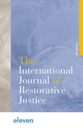 Editors: Ivo Aertsen (editor-in-chief), Estelle Zinsstag (managing editor), Fernanda Fonseca Rosenblatt (book-review editor), Stephan Parmentier and Lode Walgrave |  The International Journal of Restorative Justice | Zeitschrift |  Sack Fachmedien