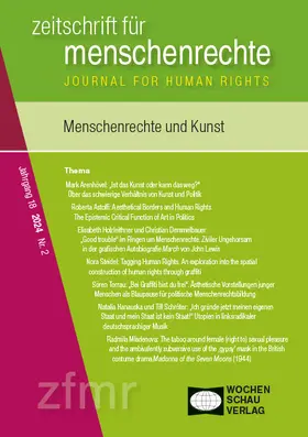 Zeitschrift für Menschenrechte | Wochenschau Verlag | Zeitschrift | sack.de