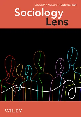  Sociology Lens | Zeitschrift |  Sack Fachmedien