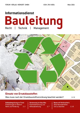 Informationsdienst Bauleitung | Forum Verlag Herkert | Zeitschrift | sack.de