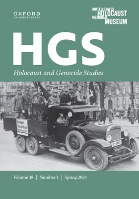  Holocaust and Genocide Studies | Zeitschrift |  Sack Fachmedien