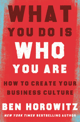 Horowitz |  What You Do Is Who You Are | Buch |  Sack Fachmedien
