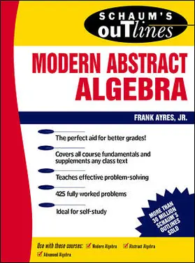 Ayres |  SCH MODERN ALGEBRA | Buch |  Sack Fachmedien