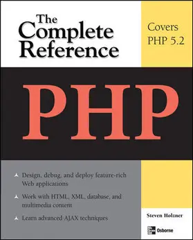 Holzner |  PHP: The Complete Reference | Buch |  Sack Fachmedien