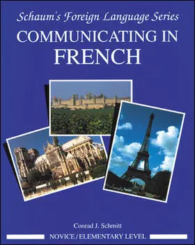 Schmitt |  SCH COMMUNICAT FRENCH/NOVICE | Buch |  Sack Fachmedien