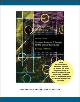 Whitten / Bentley |  Systems Analysis and Design for the System Enterprise | Buch |  Sack Fachmedien