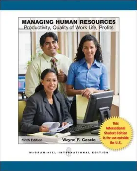 Cascio |  Managing Human Resources | Buch |  Sack Fachmedien