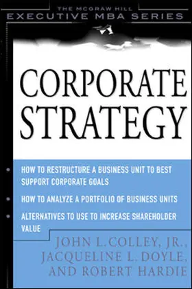 Colley / Doyle / Hardie |  Corporate Strategy | Buch |  Sack Fachmedien