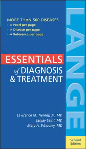 Tierney / Saint / Whooley |  Essentials of Medical Diagnosis and Treatment | Buch |  Sack Fachmedien