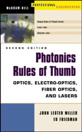 Miller / Friedman |  Photonics Rules of Thumb | Buch |  Sack Fachmedien