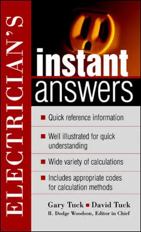 Tuck / Woodson |  Electrician's Instant Answers | Buch |  Sack Fachmedien